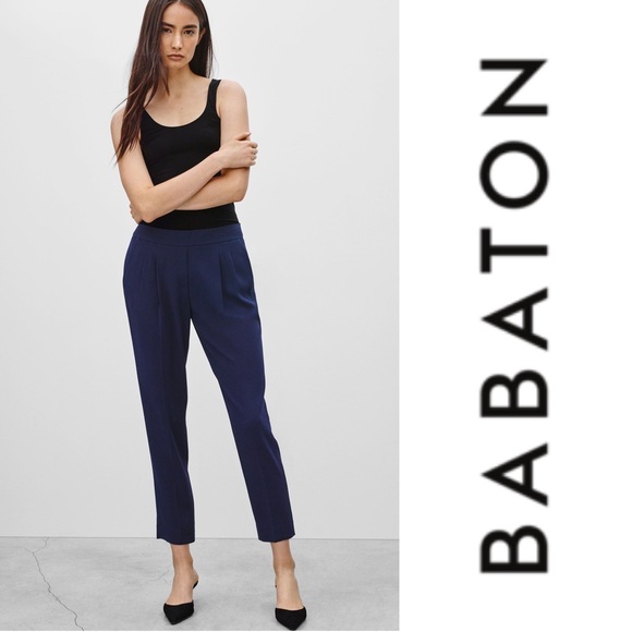 Babaton Pants - Babaton Cohen Pants in Navy